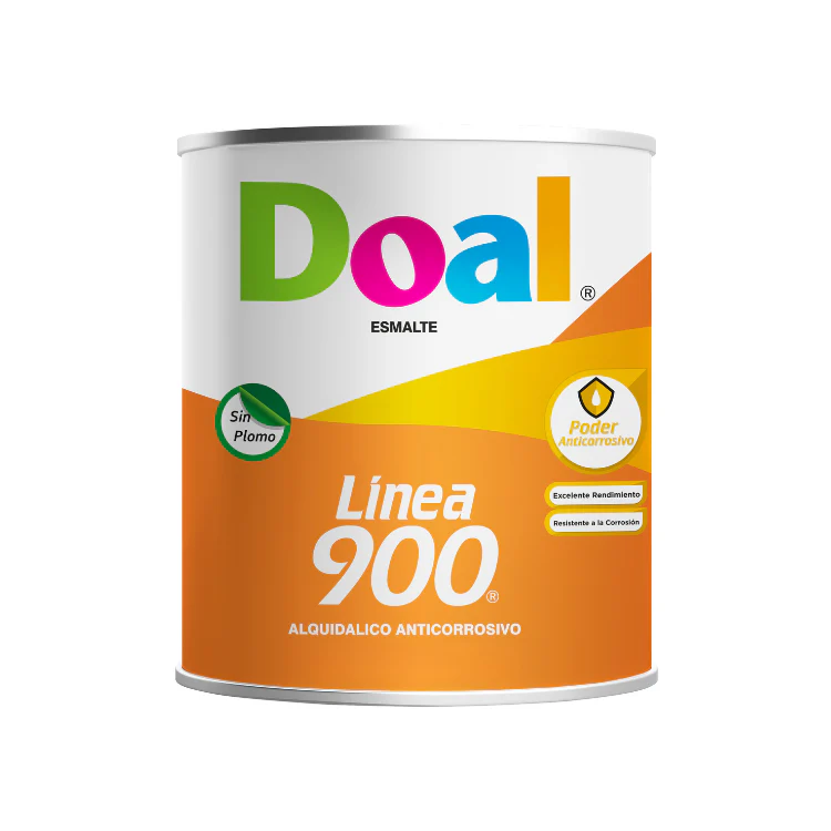PINTURA DOAL 250ML LINEA 900 ROJO BERMELLON-907 907