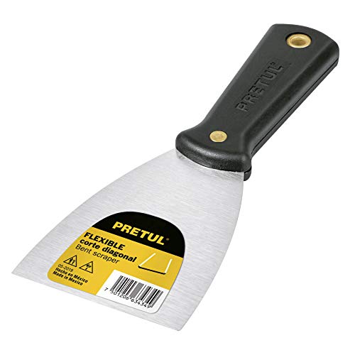 ESPATULA FLEXIBLE 5" CON MANGO PLASTICO PRETUL (TRUPER) 20323