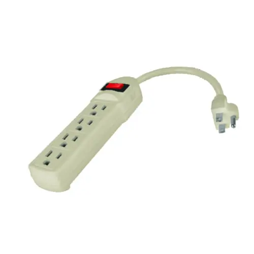 BARRA MULTICONTACTO 4 ENTRADAS CABLE 50CM 16AWG AKSI 118902