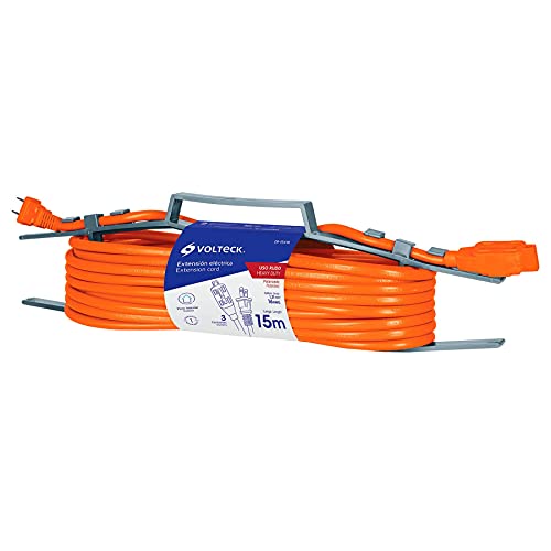 EXTENSION ELECTRICA USO RUDO 15M VOLTECK 48048
