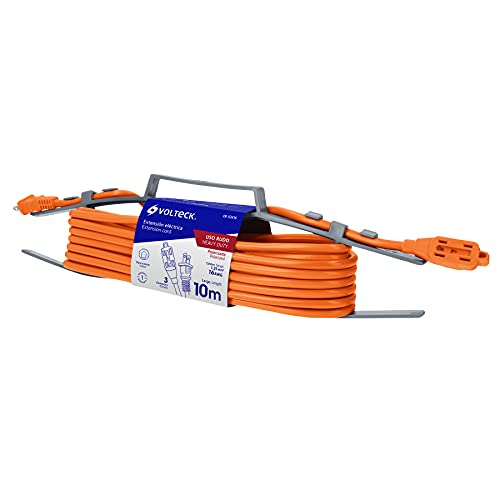 EXTENSION ELECTRICA USO RUDO 10M VOLTECK 48046