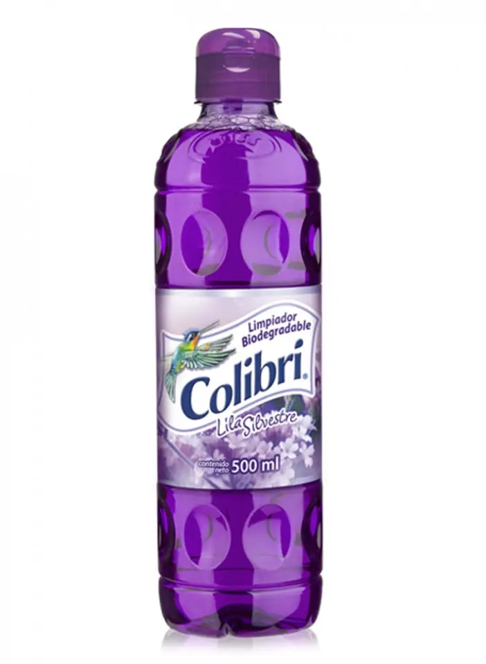 LIMPIADOR LIQUIDO AROMA LILA SILVESTRE 500 ML COLIBRI 