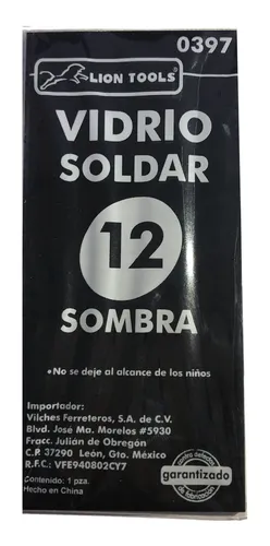 VIDRIO SOLDAR 12 LION TOOLS 0397