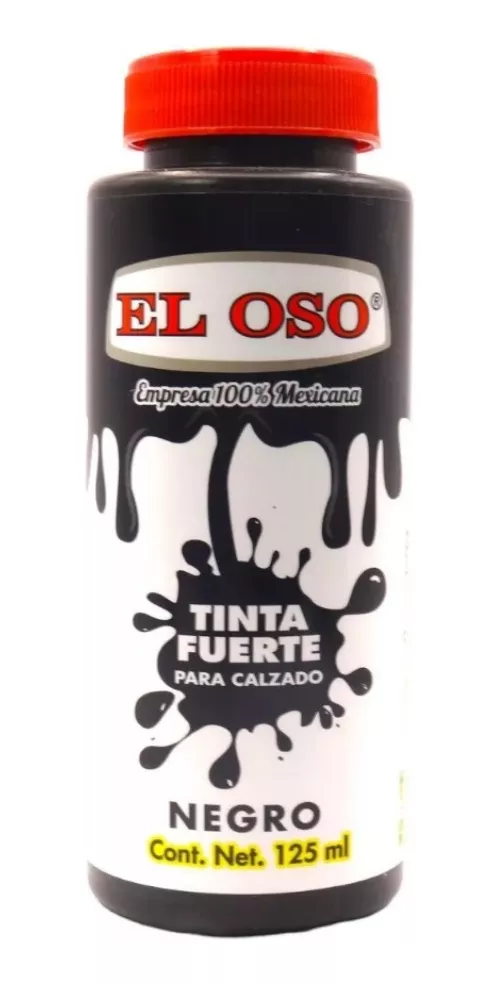 TINTA FUERTE PARA CALZADO NEGRO EL OSO