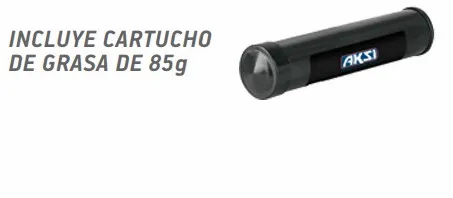 CARTUCHO DE REPUESTO PARA INYECTOR DE GRASA MINI AKSI 85GR