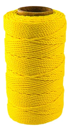 HILO PARA ALBAÑIL AMARILLO #18 65m, MAXTOOL 304421